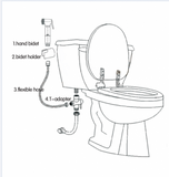 Shataf Aqua Bidet Spray T- Valve Adaptor